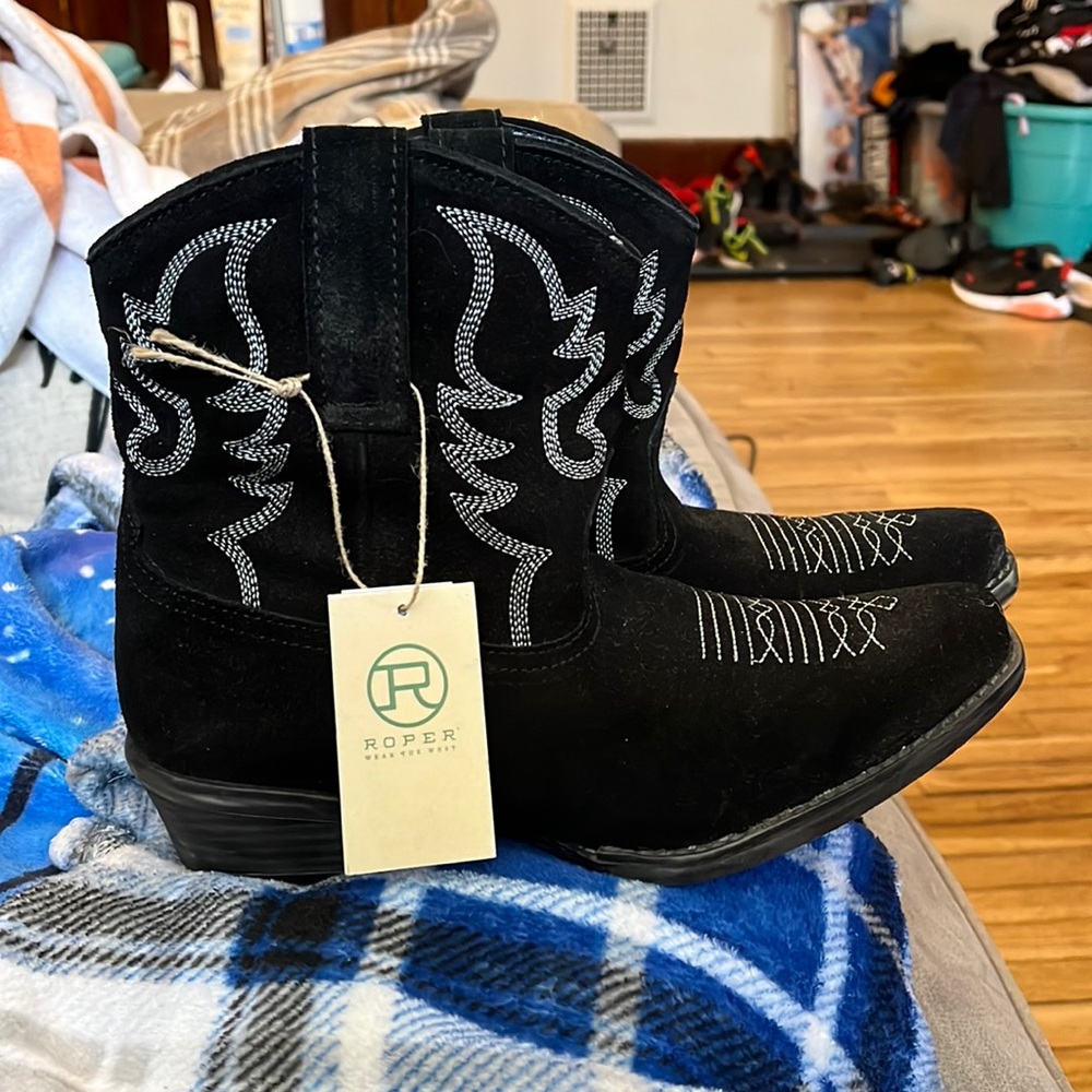 Womens Roper ankle cowgirl boots size 7.5